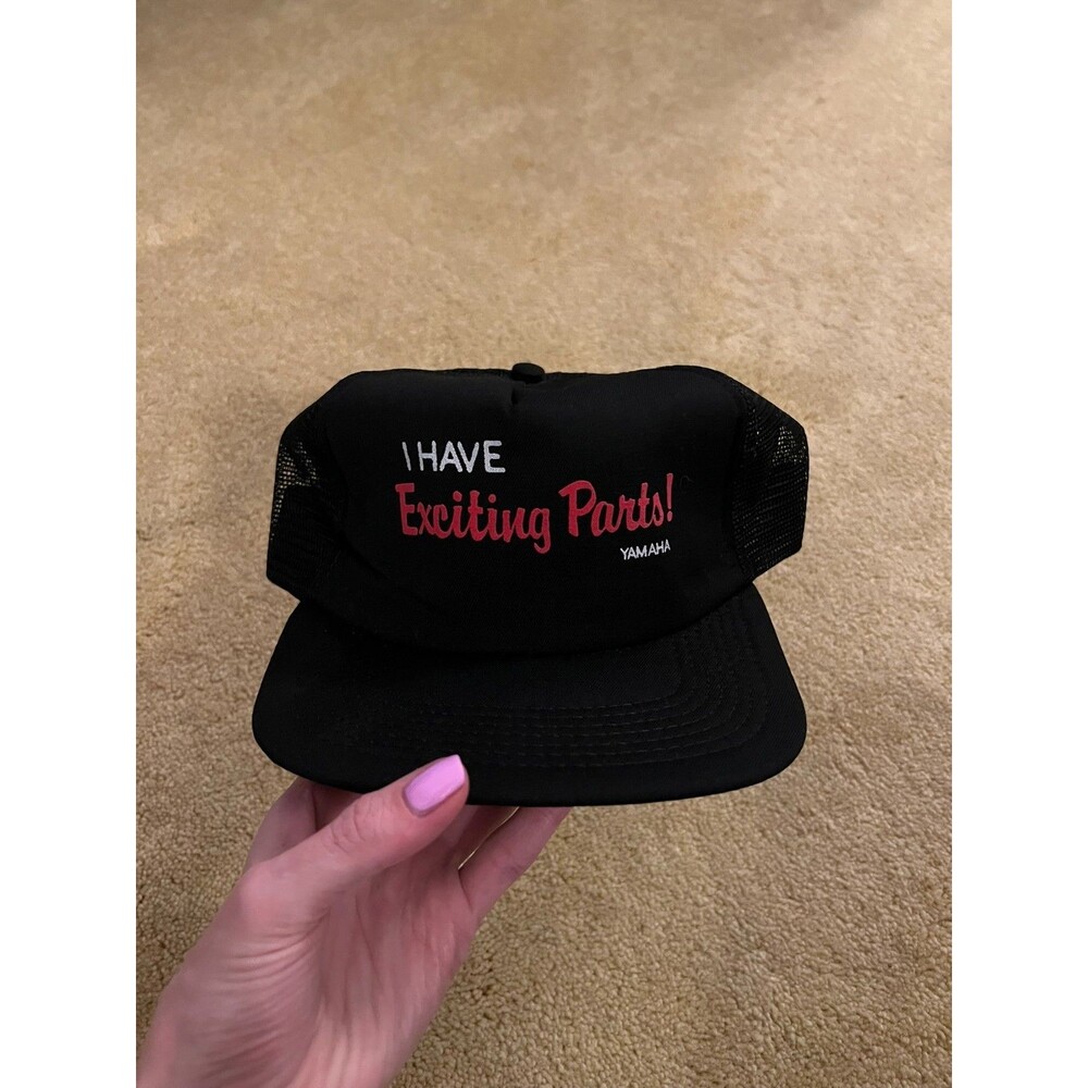 Vintage Yamaha "I Have Exciting Parts" Snapback Hat